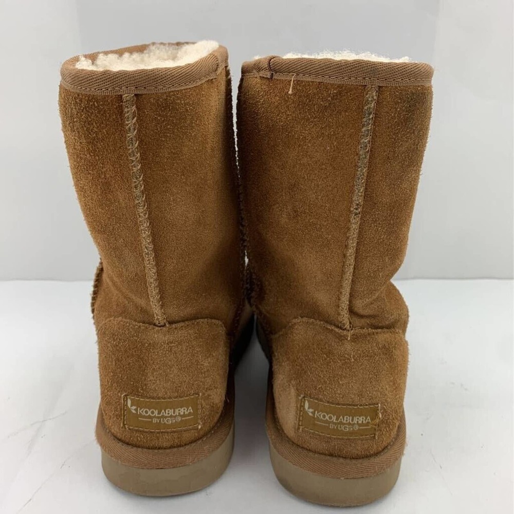 Koolaburra By UGG Womens Koola Short Boots Brown Pull On Round Toe 7 - Picture 5 of 10